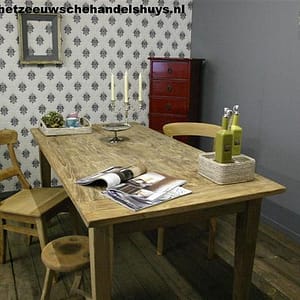 Eetkamertafel teak