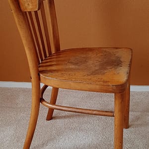 Leuke vintage bistrostoel