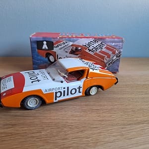 Auto Airport Pilot blik vintage