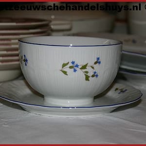 Sauskom Bavaria blauw bloempje 70057