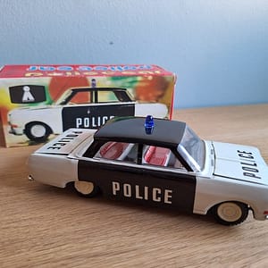 Vintage Blikken Auto Police