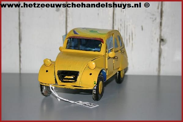 Citroën 2CV groot geel (70225) - Afbeelding 3