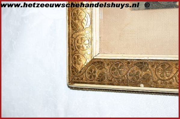 Schilderij dorp met brug - Afbeelding 3