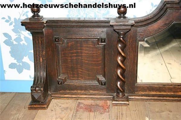 Spiegel in kopstuk kast - Afbeelding 2