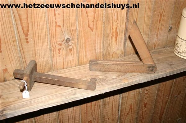 Houten Aftekenhaak - Afbeelding 2