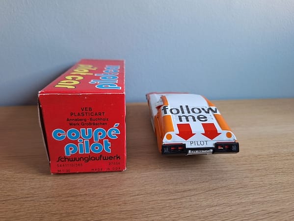 Auto Airport Pilot blik vintage - Afbeelding 3